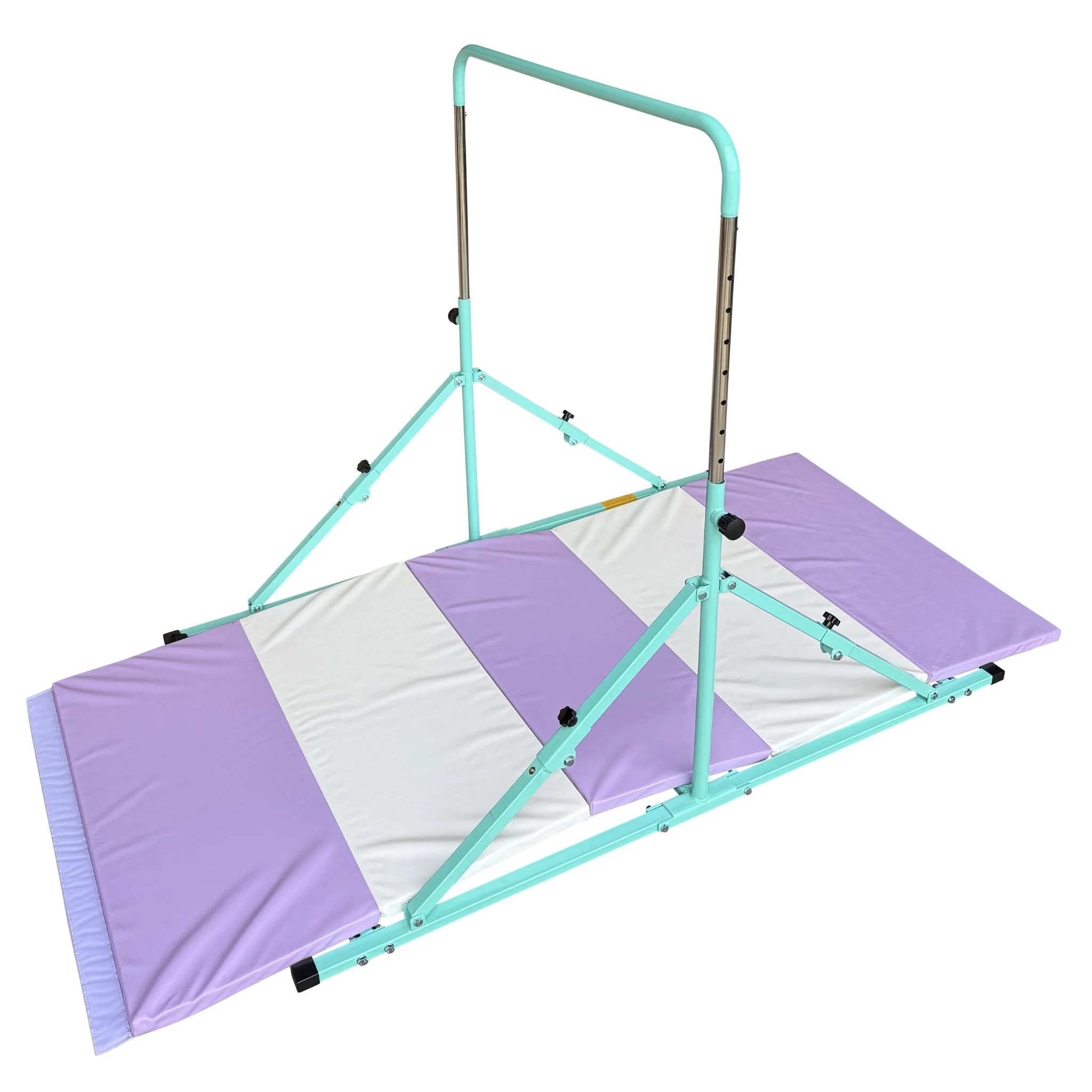 2nd Edition  Mini Folding Junior Pro Adjustable. 84cm to 125cm Horizontal Bars with optional mat - Image 10