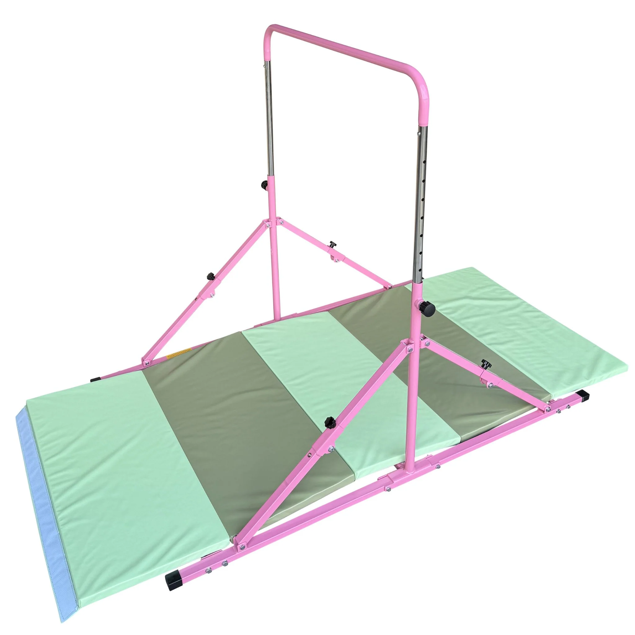 2nd Edition  Mini Folding Junior Pro Adjustable. 84cm to 125cm Horizontal Bars with optional mat - Image 18