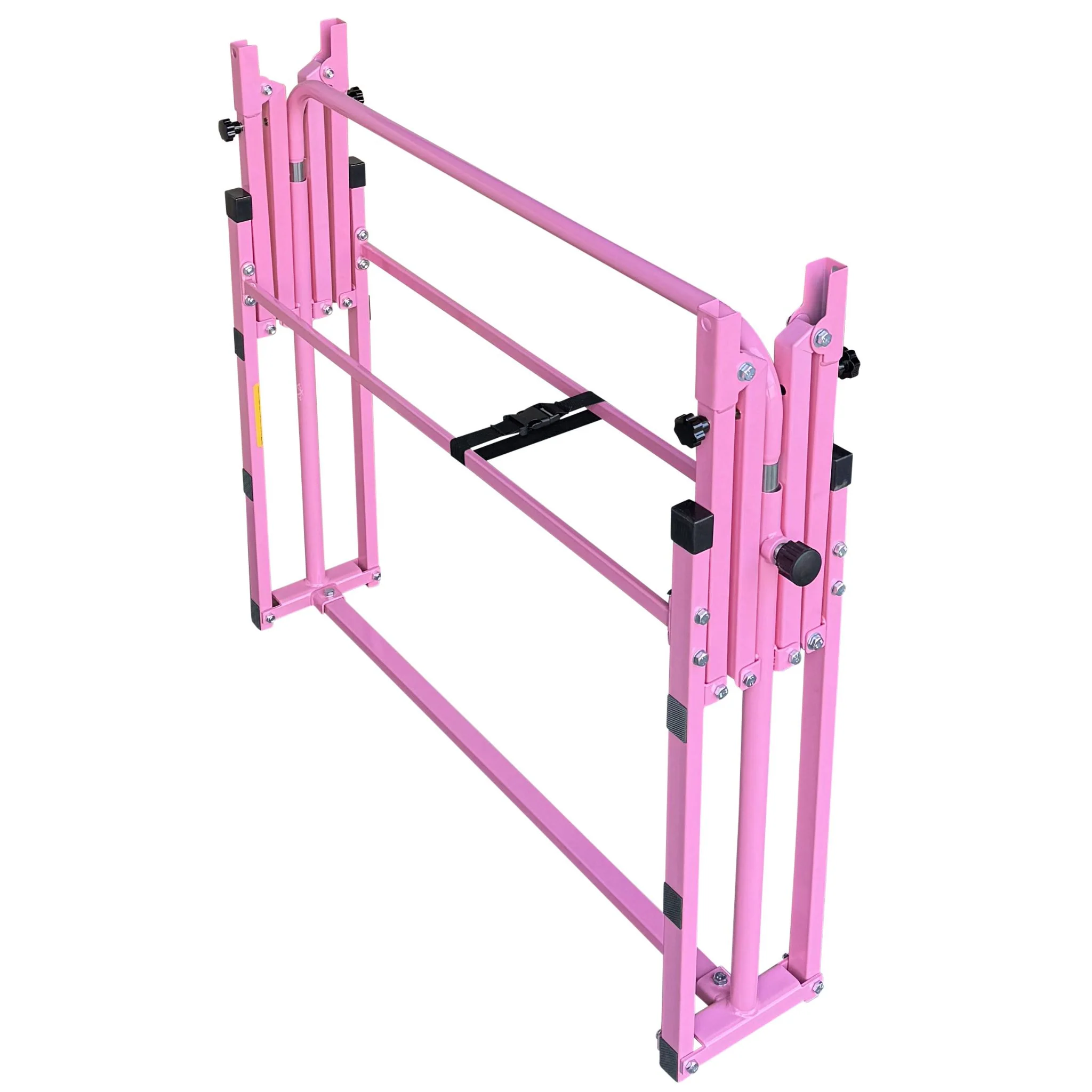 2nd Edition  Mini Folding Junior Pro Adjustable. 84cm to 125cm Horizontal Bars with optional mat - Image 26