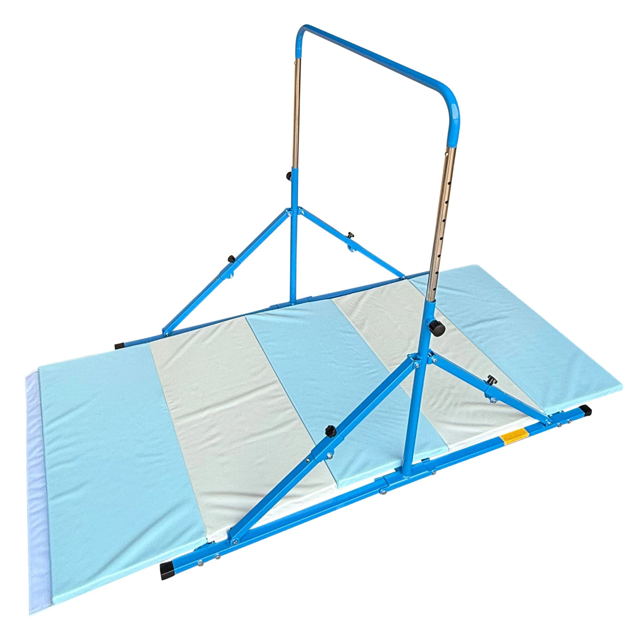 2nd Edition  Mini Folding Junior Pro Adjustable. 84cm to 125cm Horizontal Bars with optional mat - Image 37